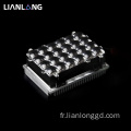 PMMA PLASTICS 3D IMPRIMANCE UV MODULE LED